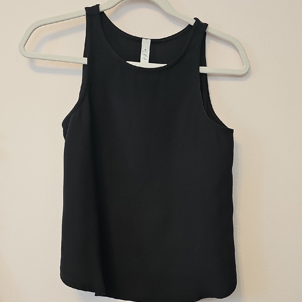 Black Sleeveless lululemon Tank Top